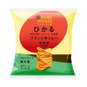 湖池屋 じゃがいも心地 ブランド芋くらべ ひかる 52g 12コ入り 2022/10/17発売