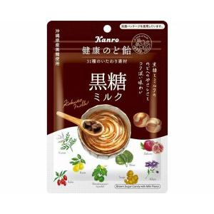 カンロ 健康のど飴 黒糖ミルク 80g 6コ入り 2022/09/19発売