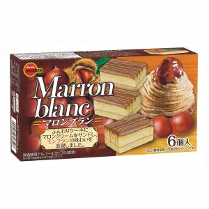 ブルボン マロンブラン 6個 5コ入り 2022/08/16発売