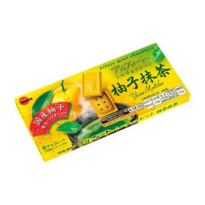 ブルボン アルフォートミニチョコレート柚子抹茶 12個 120コ入り 2026/09/01発売 (4901360368570c)