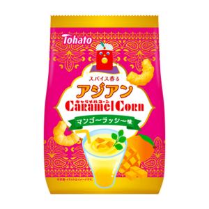 東ハト アジアンキャラメルコーン マンゴーラッシー味 60g 12コ入り 2022/07/11発売