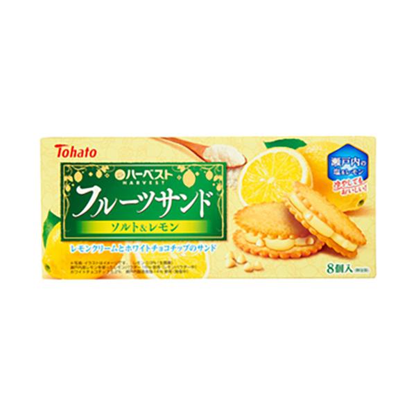 東ハト ハーベストフルーツサンド ソルト＆レモン 8個 36コ入り 2024/04/08発売 (49...