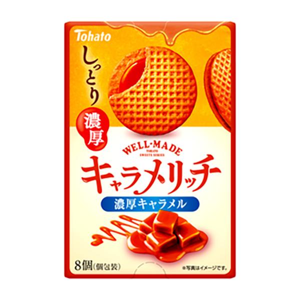 東ハト キャラメリッチ 濃厚キャラメル 8個（個包装） 6コ入り 2025/03/24発売 (490...