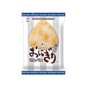 マスヤ おにぎりせんべい 銀しゃり 58g 20コ入り 2024/03/04発売 (4902726291334)｜okashinomarch