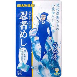 UHA味覚糖 UHA 味覚糖 忍者めし 鉄の鎧 グレープ味 40g ×2袋セット