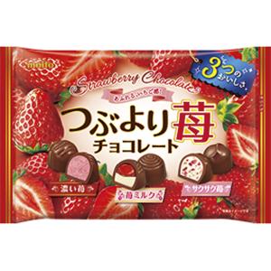 名糖産業 つぶより苺チョコレート 148g 12コ入り 2022/07/04発売