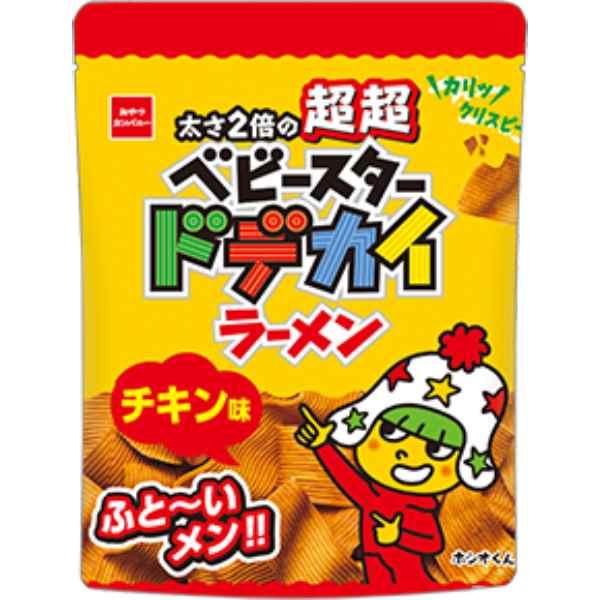 おやつカンパニー 超超ベビースタードデカイラーメン（チキン味） 135g 12コ入り 2023/09...