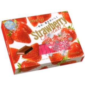 明治 ストロベリーチョコレート BOX 26枚 6コ入り 2017/01/03