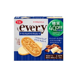 ヤマザキビスケット エブリィ アーモンドビスケット＆ホワイトチョコレート 7枚 10コ入り 2022/09/19発売