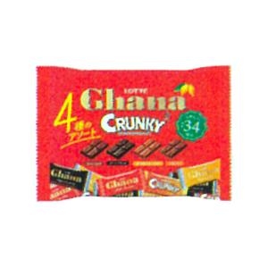 ロッテ ガーナ＆クランキーシェアパック 129g 20コ入り 2022/07/05発売