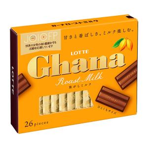 ロッテ ガーナローストミルクエクセレント 26枚 6コ入り 2022/09/06発売