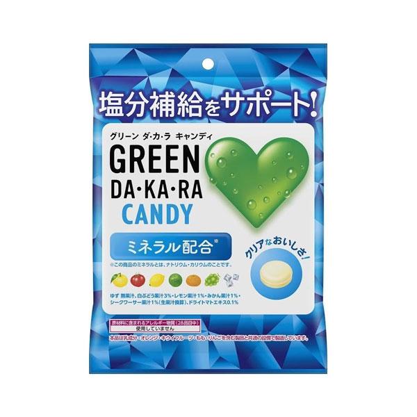 ロッテ GREEN DA・KA・RAキャンディ（袋） 60g 72コ入り 2024/03/26発売 ...