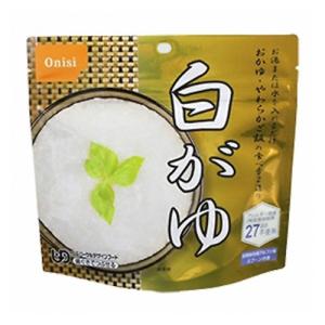 食品 (全国送料無料) 長期保存対応 非常食防災用品 尾西 白がゆ(おかゆ) 4コセット やわらかごはん おかしのマーチ メール便 (4970088140249sx4m)｜okashinomarch