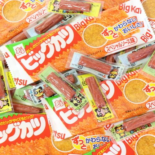 お菓子　詰め合わせ(全国送料無料)おつまみ定番！おやつカルパス（50コ）・ビッグカツ（20コ）おかし...