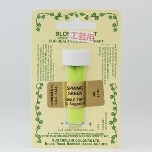 SugarFlair ダスティングカラー SPRING GREEN スプリンググリーン ＃12 シュガークラフト（工芸用色素）｜okashinomori