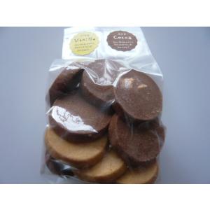 日進堂 アイスボックスクッキー （バニラ＆ココア） 1袋 ◆甘さ控えめ定番クッキー◆