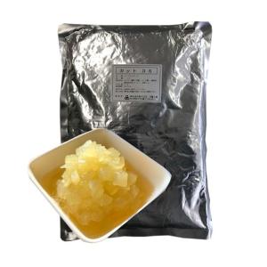 りんごシロップ漬け 2kg 1cm角ダイスカット 国産 ふじりんご使用 業務用 リンゴプレザーブ アップルプレザーブ アップルパイ ジャム コンポート 手作り 材料