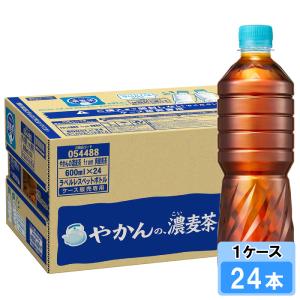 爽健美茶 やかんの麦茶 from ラベルレス 650ml 24本 （24本×1ケース