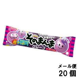 コリス そのまんまガム グレープ （20個） ぶどう ガム 駄菓子 メール便｜okasi