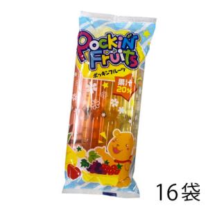 マルゴ食品 ポッキンフルーツ ミルク 8本入×16袋セット チューペット風