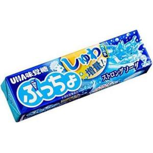 ＵＨＡ味覚糖　ぷっちょスティックソーダ　10粒×10個入