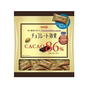 明治　チョコレート効果カカオ86％大袋*　210ｇ×6袋入　こちらの商品は夏季期間中クール便でのお届けとなり別途300円かかります。｜おかしレンジャー