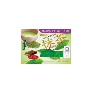 明治　抹茶チョコレートBOX　26枚×6箱入　※お取り寄せでお届けまで一週間程かかる場合あり　まっ茶...