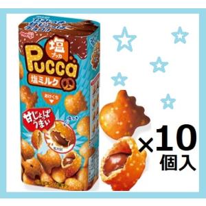 プッカ プッカ チョコレート 39g入×10個 1BOX（株）明治 : 善野