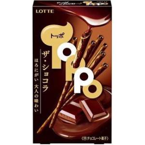 ロッテ トッポ(ザ・ショコラ)2袋×10個 : おかしのフェスタヤフー店