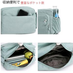 ショルダーバッグレディース 斜めがけ 仕切り軽...の詳細画像3