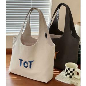 トートバッグ レディース キャンバス 仕切り ミ...の商品画像