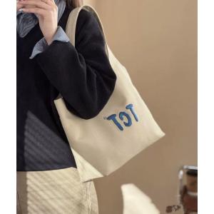 トートバッグ レディース キャンバス 仕切り ...の詳細画像5
