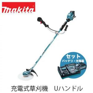 札幌市清田区 makita マキタ 充電式草刈機 MUR369UDG2 18V+18V 刈込幅255mmチップソー付 Uハンドル 6Ahバッテリ2本・充電器付 Amazon | マキタ 充電式草刈機18V+18V 刈込幅255mmチップソー付 U