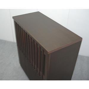 キャビネット リビング収納 収納家具 幅90c...の詳細画像2