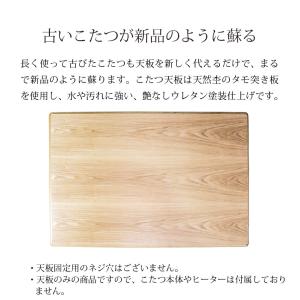 こたつ天板のみ こたつ板 タモ突板 全3サイズ...の詳細画像1