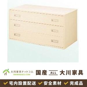 クローゼット 収納 幅100 ワードローブ 取手付き チェスト 国産 大川 シンプル モダン 桐 完成品 開梱設置