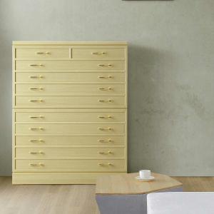 桐たんす 着物収納 完成品 幅105 国産 大川家具 宅内設置配送 高級総桐収納たんす 日の出蘭