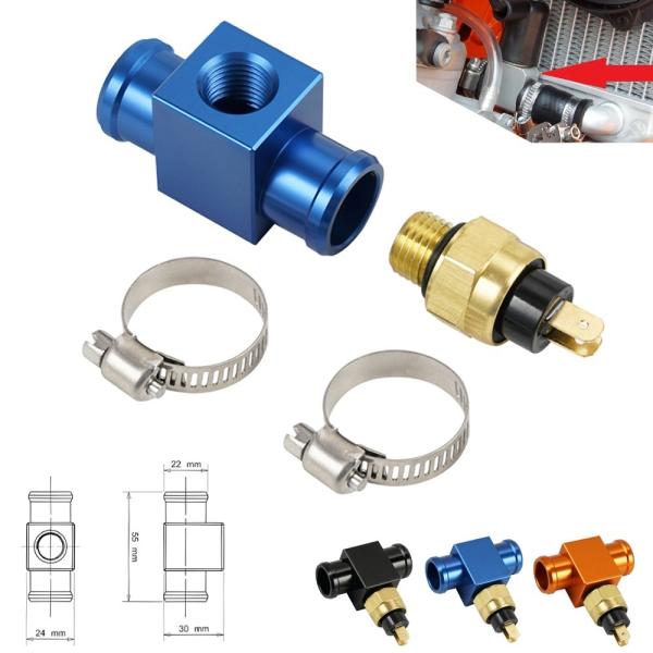 バイクオートバイ温度スイッチラジエーターファンヤマハ125-450CC yzf yz wr dt x...