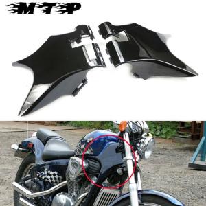 スティード400プッシュロッドカバー　エンジンカバー ハーレー風プッシュロッドカバー スティード400 エンジン メッキ