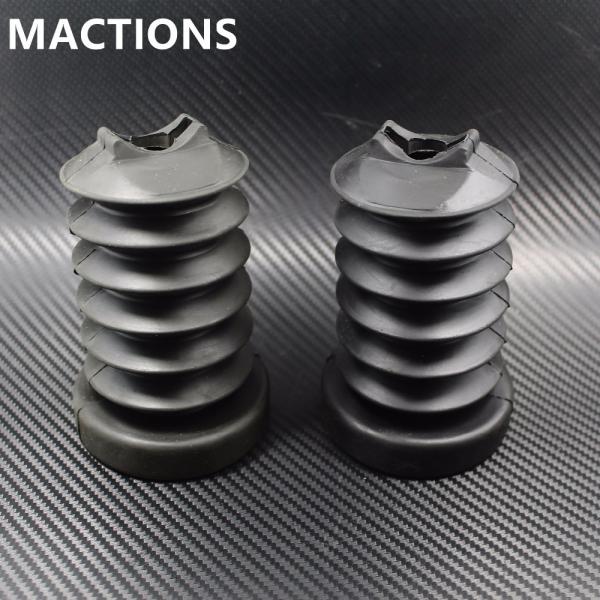 リア フォーク ブーツショック カバー プロテクター ハーレー ツーリング ロードキング ストリート...