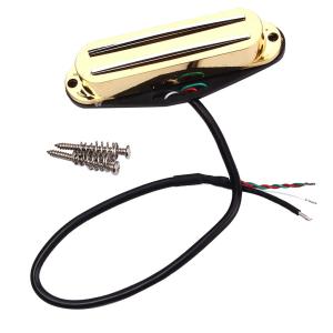 Kluson テレキャスター用フロントピックアップ Kluson (クルーソン) Icon Twin Blade Hot Tele Neck Pickup HOT Gold