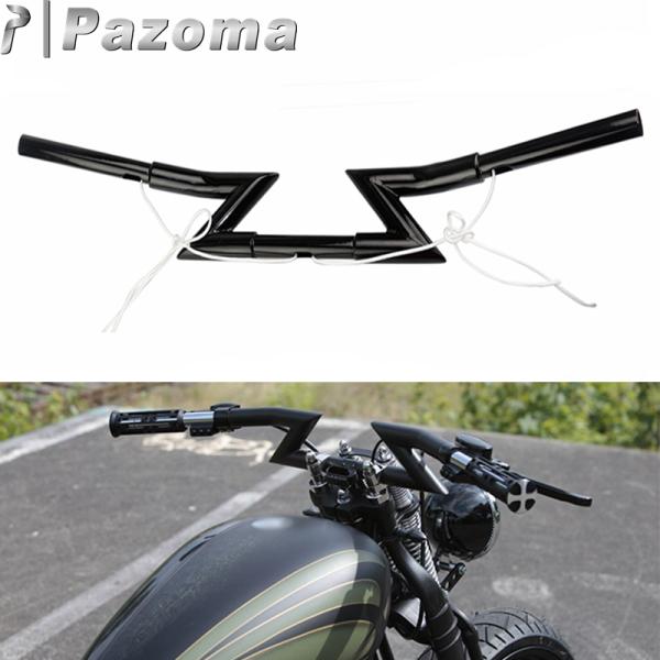 ハーレー Zハンドルバー カスタム チョッパー ソフテイル ダイナ XL スポーツスター ストリート...