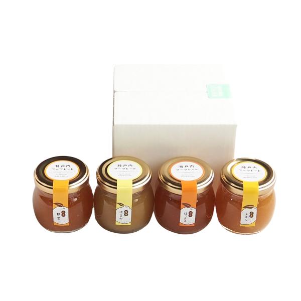一果の瀬戸内マーマレード 甘夏・はるか・はっさく・レモン ４種セット 柑橘 ジャム 広島県産 ギフト...