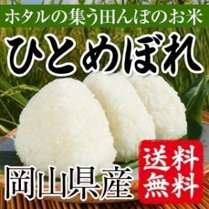 令和5年産　ほたるの集う田んぼのお米　岡山県産ひとめぼれ（白米）20kg(5kg×4袋） 送料無料(一部地域を除く)
