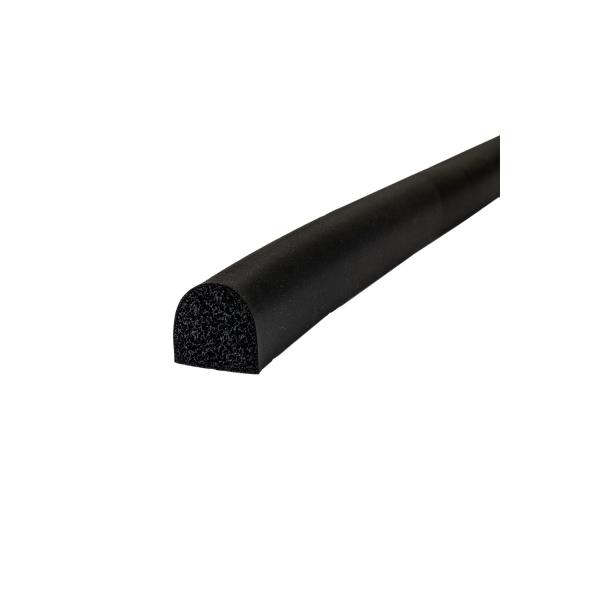 スポンジ甲丸紐 15w×15t×50M 止水 密閉 気密 隙間埋め 緩衝 衝撃吸収 シャッター 建具...