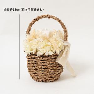 プリザーブドフラワー バスケットアレンジ かご...の詳細画像5