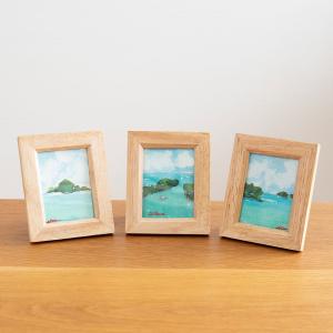 天使のイラストが可愛い原画作品 飾りやすい卓上絵画 cHiYako