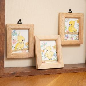 天使の安らぎ 原画｜テクスチャーアート・癒しのインテリア絵画 30cmスクエア 天使のイラストが可愛い原画作品 飾りやすい卓上絵画 cHiYako
