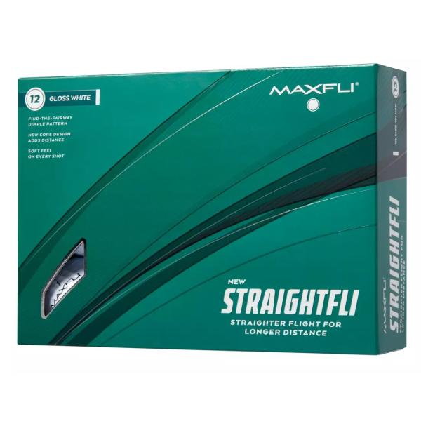 Maxfli (マックスフライ) ゴルフボール Straightfli Golf Balls ストレ...