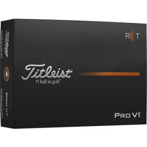 Titleist(タイトリスト)ゴルフボール 2025 Pro V1 RCT Golf Balls【レーダー式弾道測定器】【トラックマン】